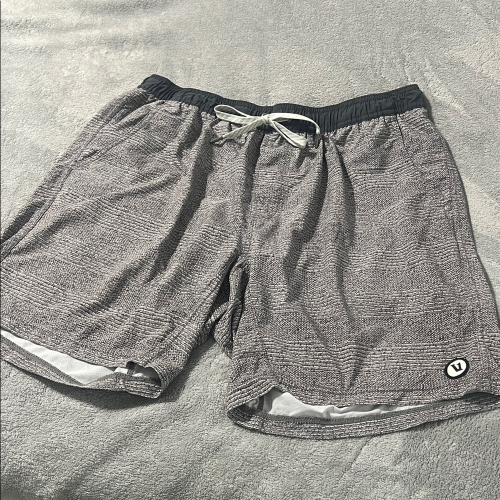 Men's Gray Vuori shorts